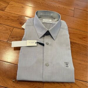 Calvin Klein Dress Shirt Men’s Slim Fit Large  16 34/35 - NWT